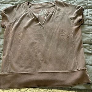 Gap short sleeve sweatshirt fabric short sleeve super cute and comfy top! XL